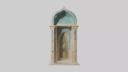 3D model Mihrab Model VR / AR / low-poly