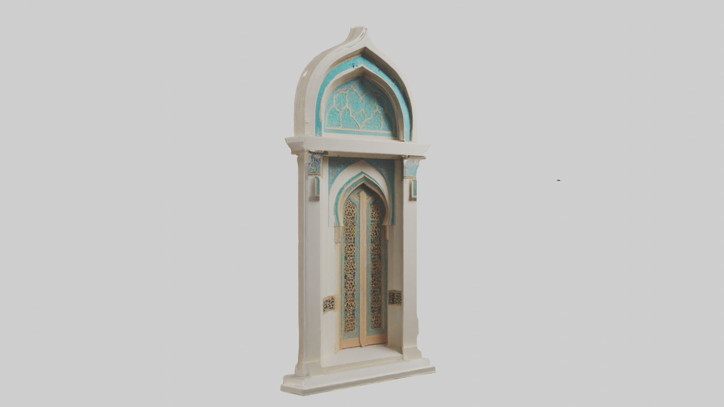 3D model Mihrab Model VR / AR / low-poly