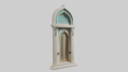 3D model Mihrab Model VR / AR / low-poly