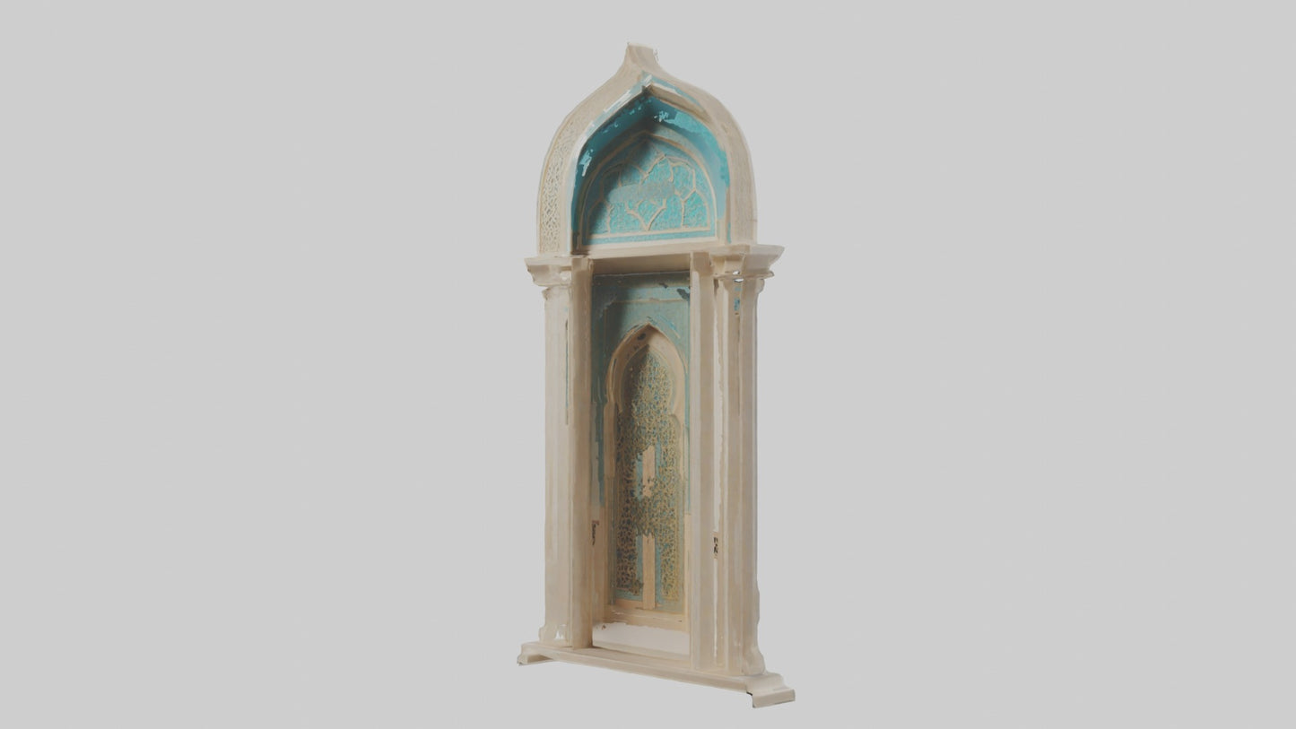 3D model Mihrab Model VR / AR / low-poly