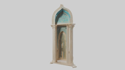 3D model Mihrab Model VR / AR / low-poly