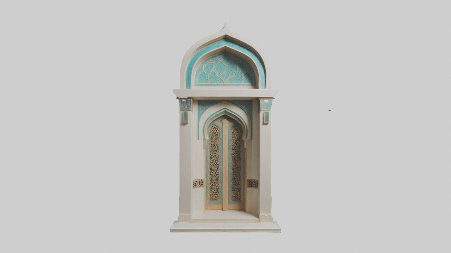 3D model Mihrab Model VR / AR / low-poly