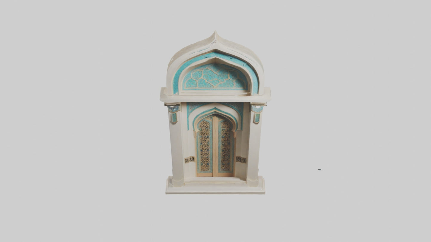 3D model Mihrab Model VR / AR / low-poly
