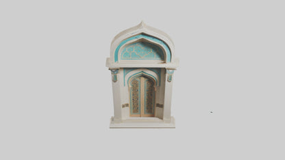 3D model Mihrab Model VR / AR / low-poly