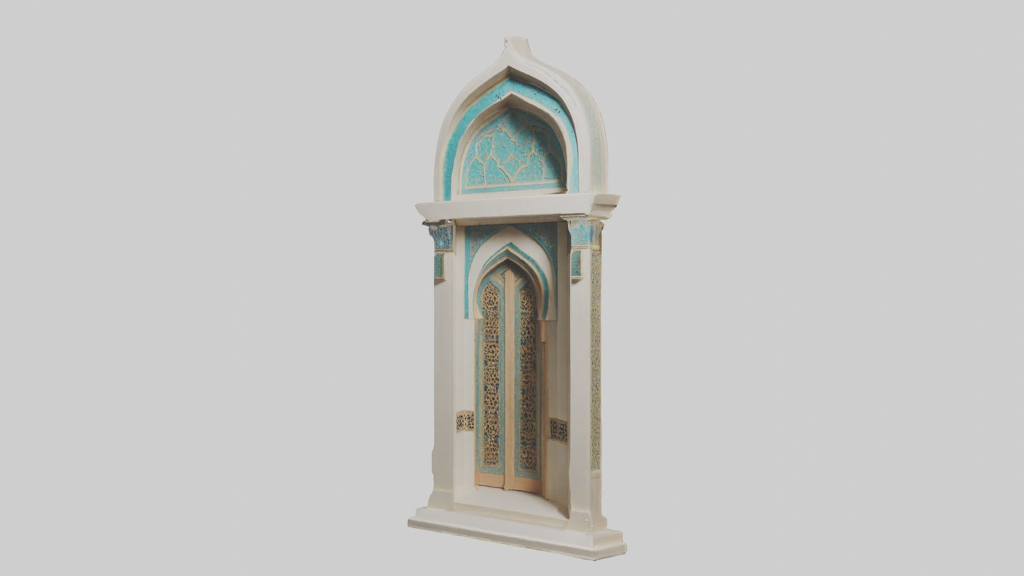 3D model Mihrab Model VR / AR / low-poly