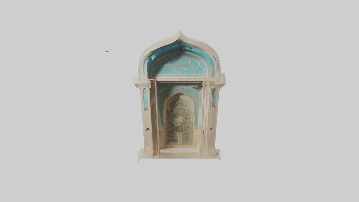 3D model Mihrab Model VR / AR / low-poly