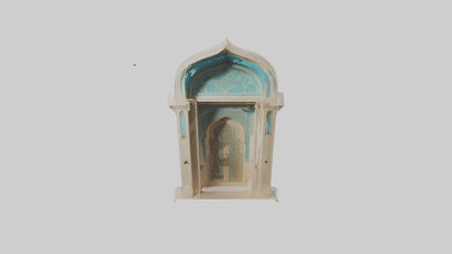 3D model Mihrab Model VR / AR / low-poly