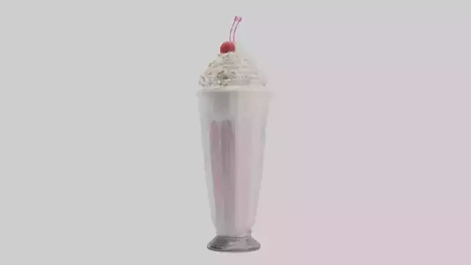 3D model Milkshake model VR / AR / low-poly