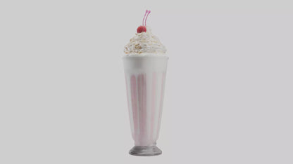 3D model Milkshake model VR / AR / low-poly