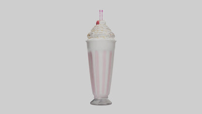 3D model Milkshake model VR / AR / low-poly