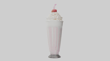 3D model Milkshake model VR / AR / low-poly