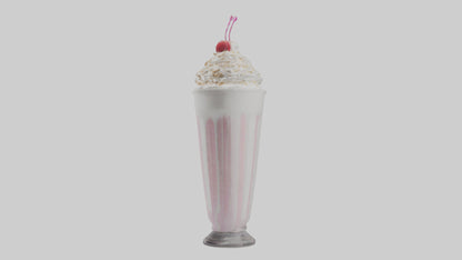 3D model Milkshake model VR / AR / low-poly