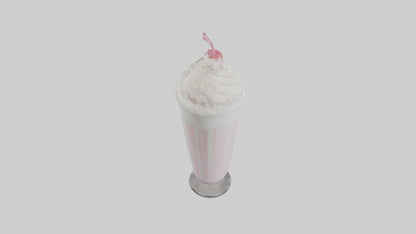 3D model Milkshake model VR / AR / low-poly