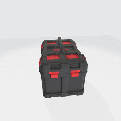 milwaukee packout box 3D model