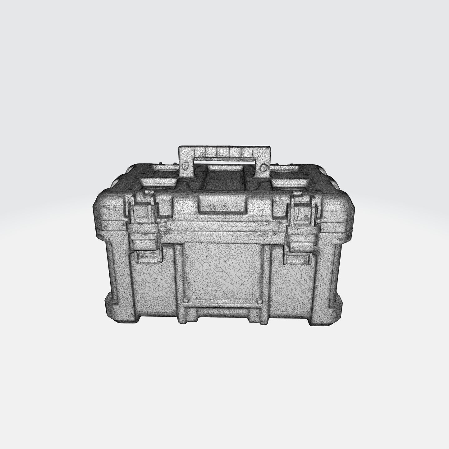 milwaukee packout box 3D model