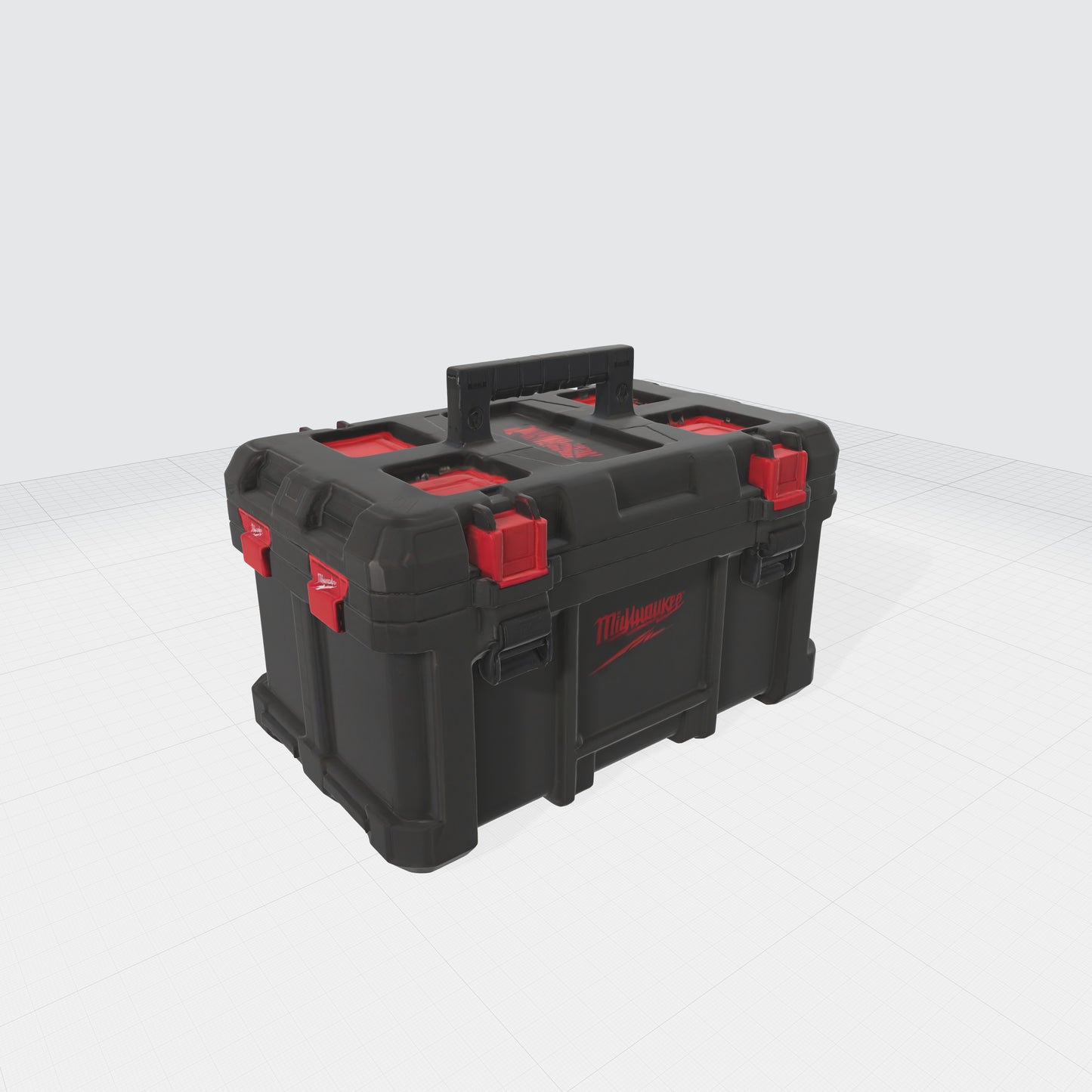 milwaukee packout box 3D model