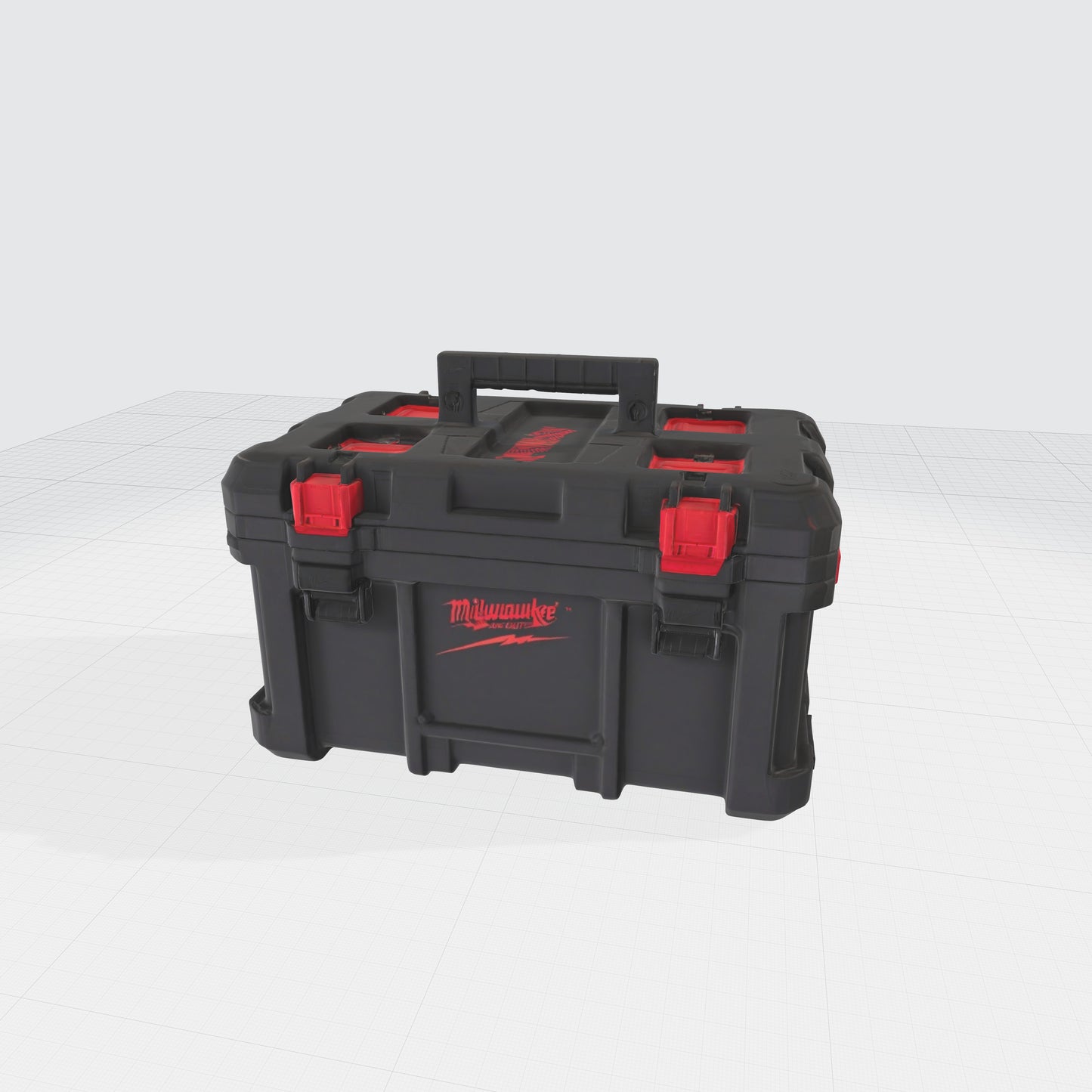 milwaukee packout box 3D model