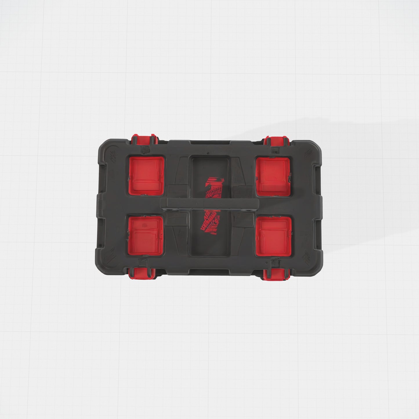 milwaukee packout box 3D model