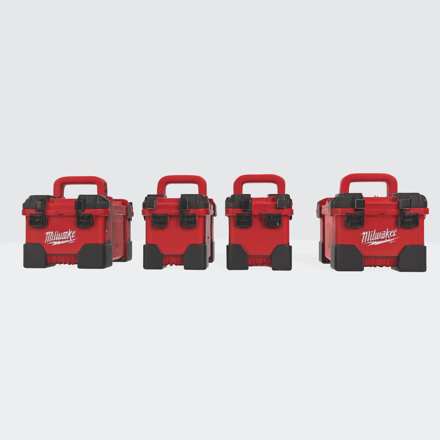 milwaukee packout boxes model 3D model