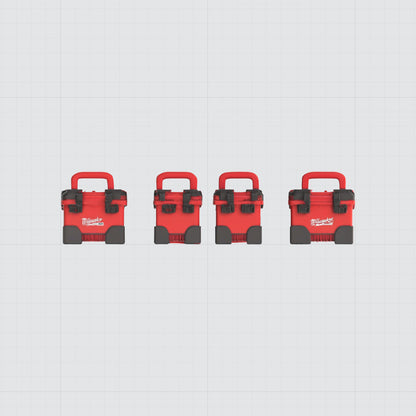 milwaukee packout boxes model 3D model