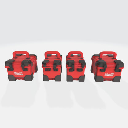 milwaukee packout boxes model 3D model