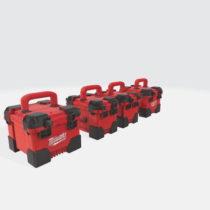 milwaukee packout boxes model 3D model