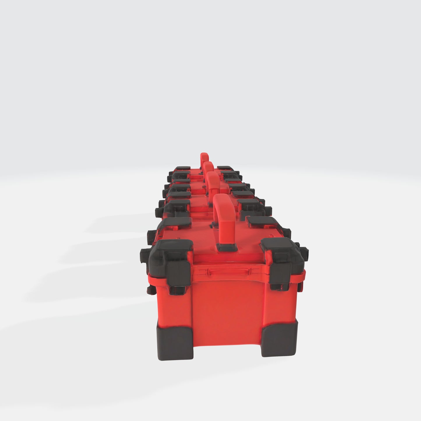 milwaukee packout boxes model 3D model