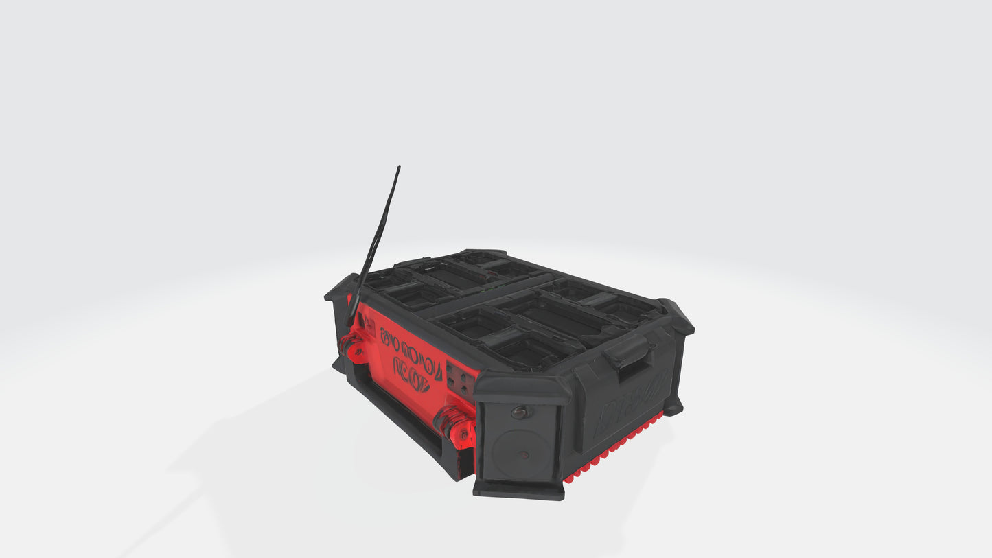 milwaukee packout radio model 3D model