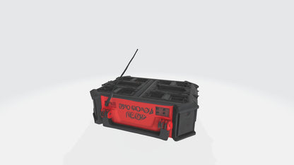 milwaukee packout radio model 3D model