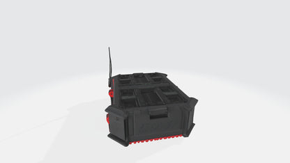 milwaukee packout radio model 3D model