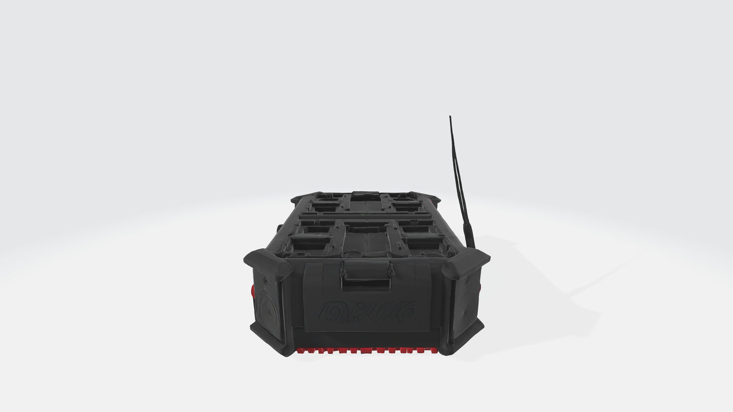 milwaukee packout radio model 3D model