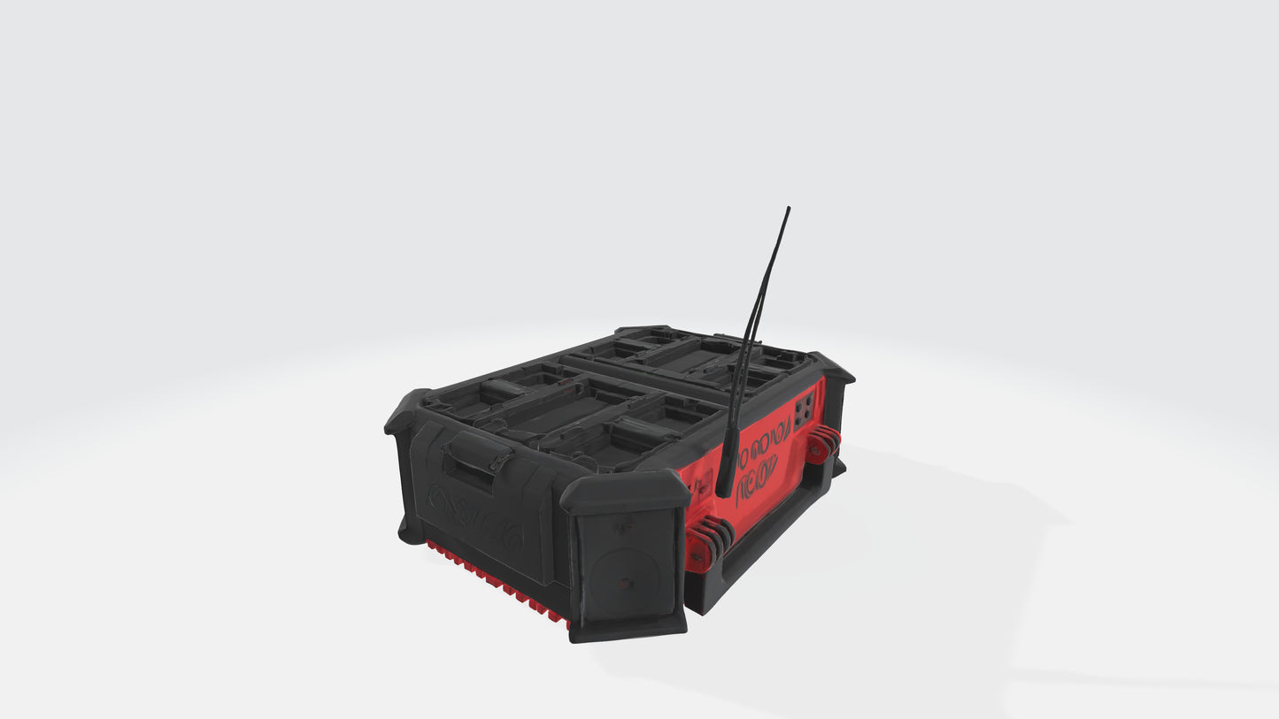 milwaukee packout radio model 3D model