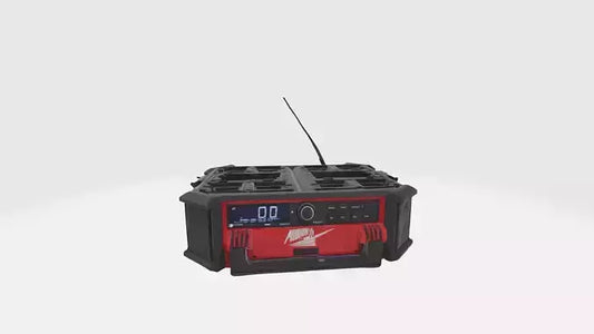 milwaukee packout radio model 3D model