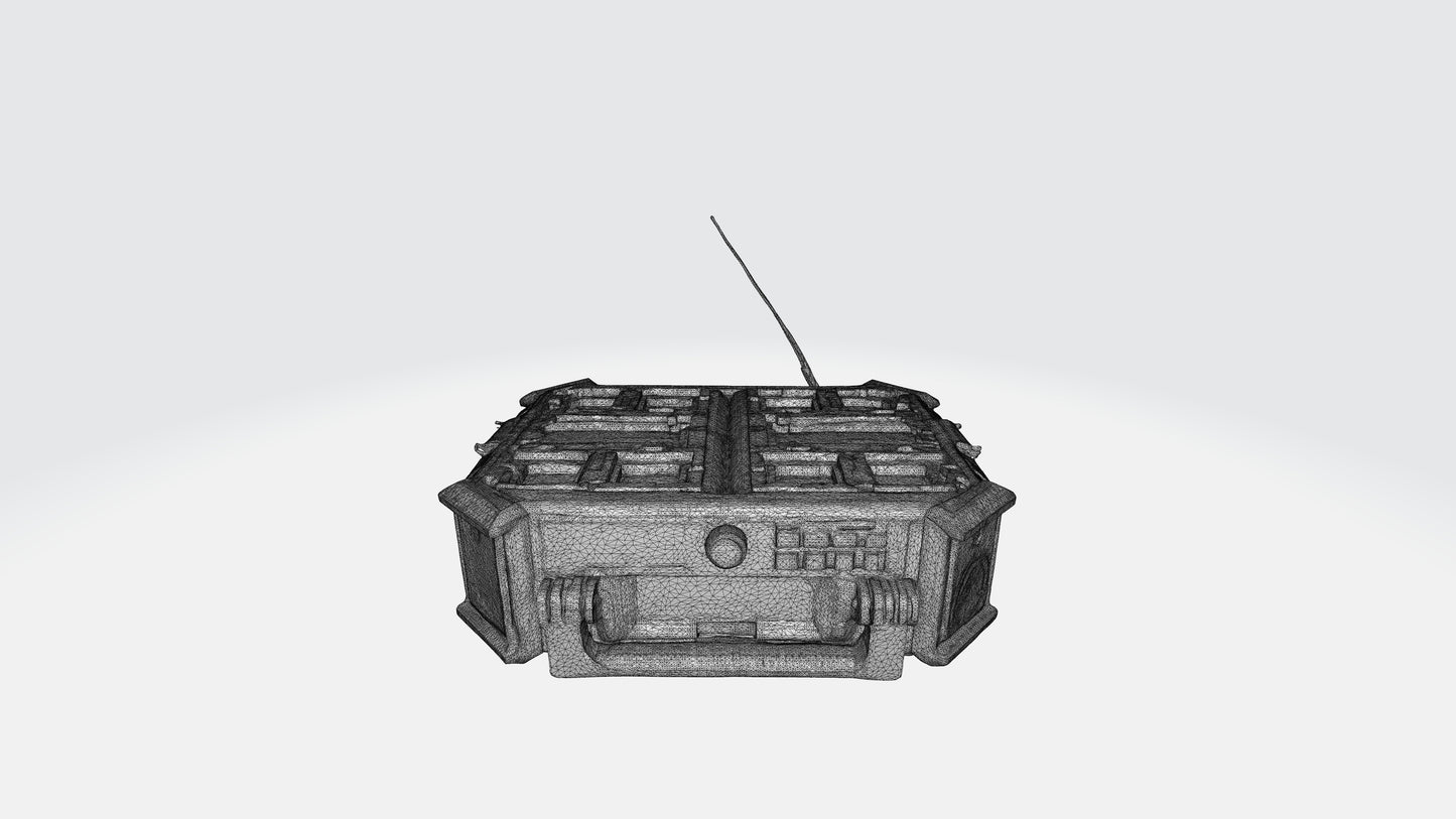 milwaukee packout radio model 3D model