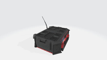 milwaukee packout radio model 3D model