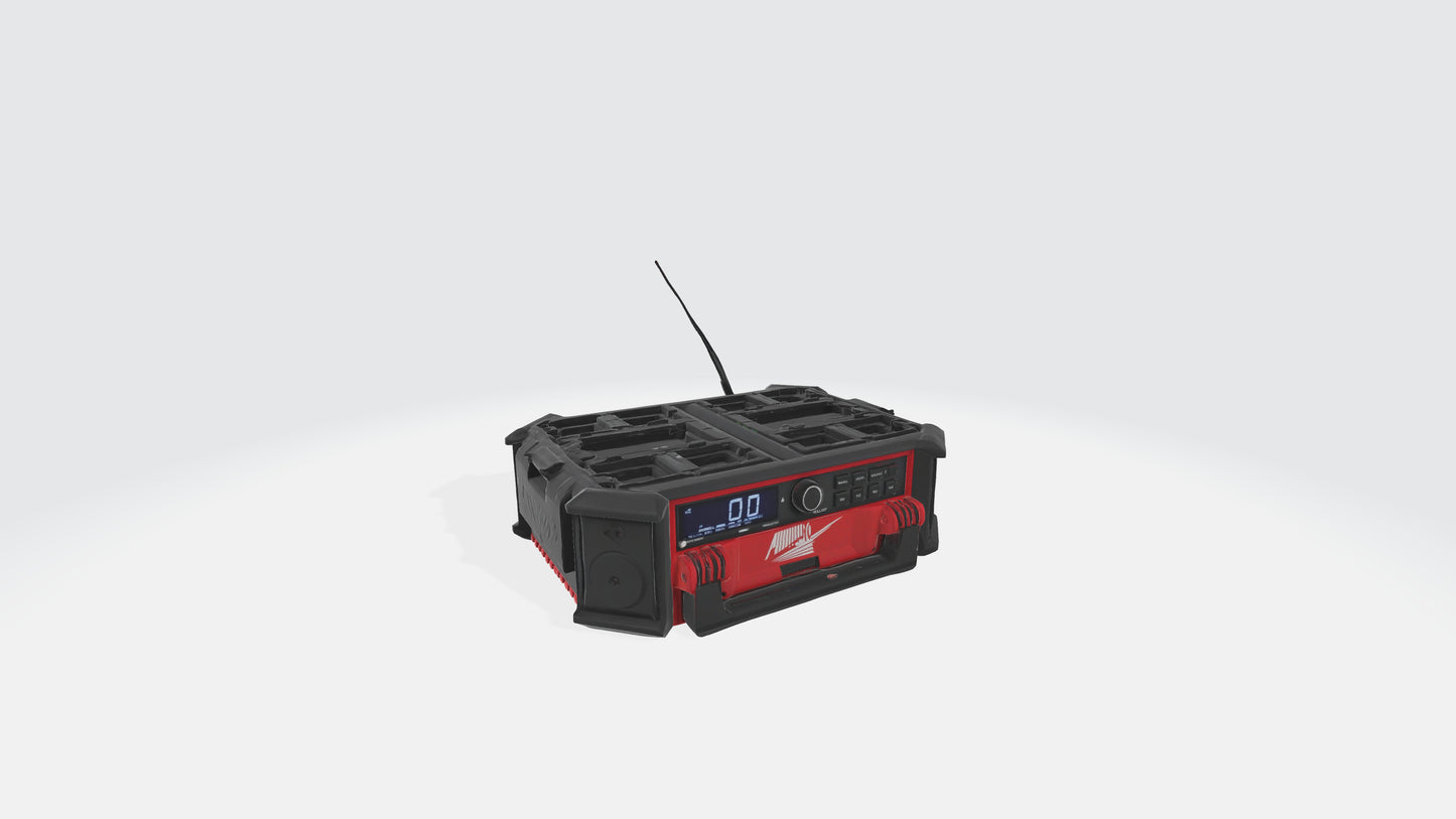 milwaukee packout radio model 3D model