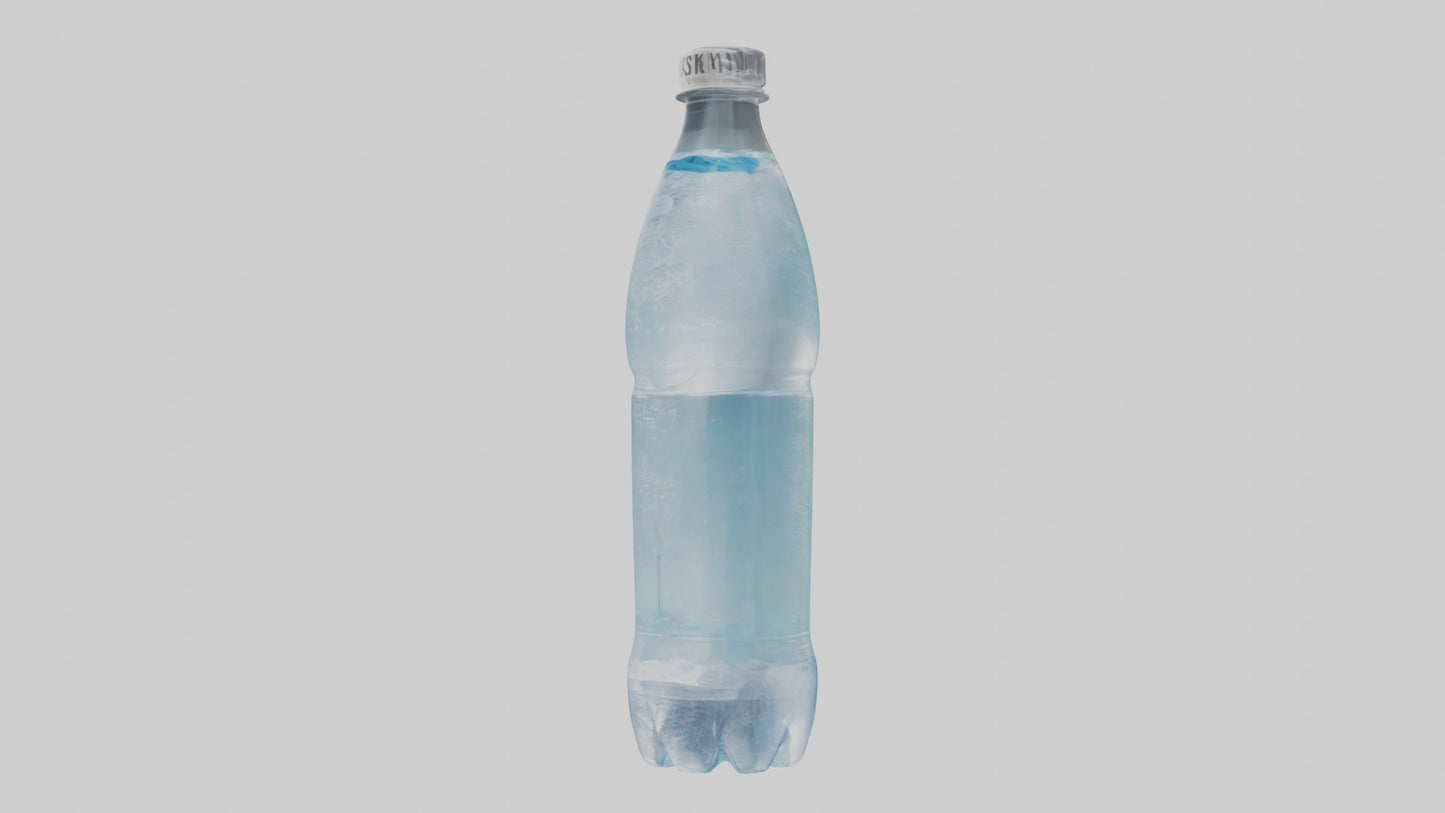 Mineral water model 3D model