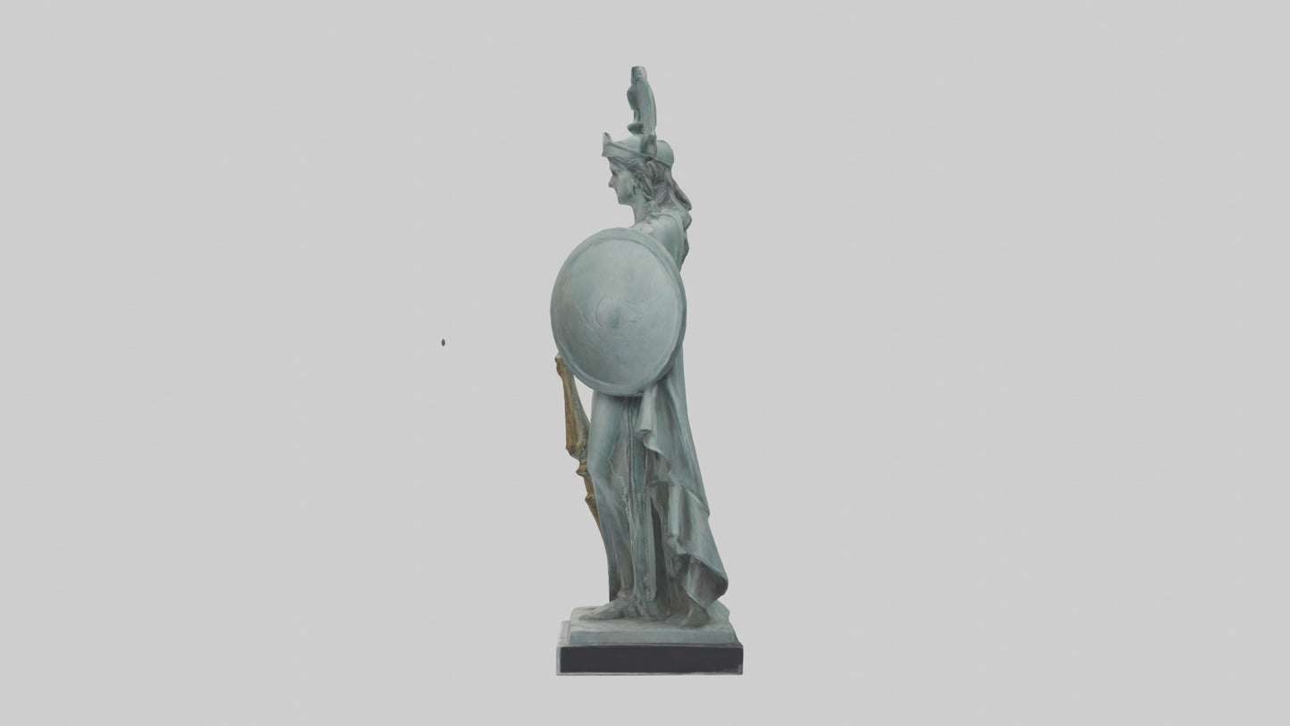 Minerva statue model 3D model