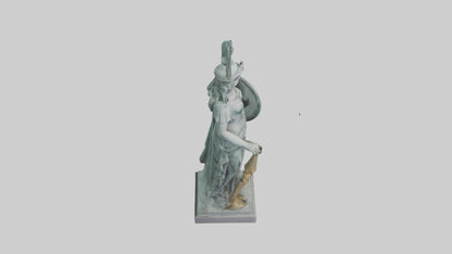 Minerva statue model 3D model