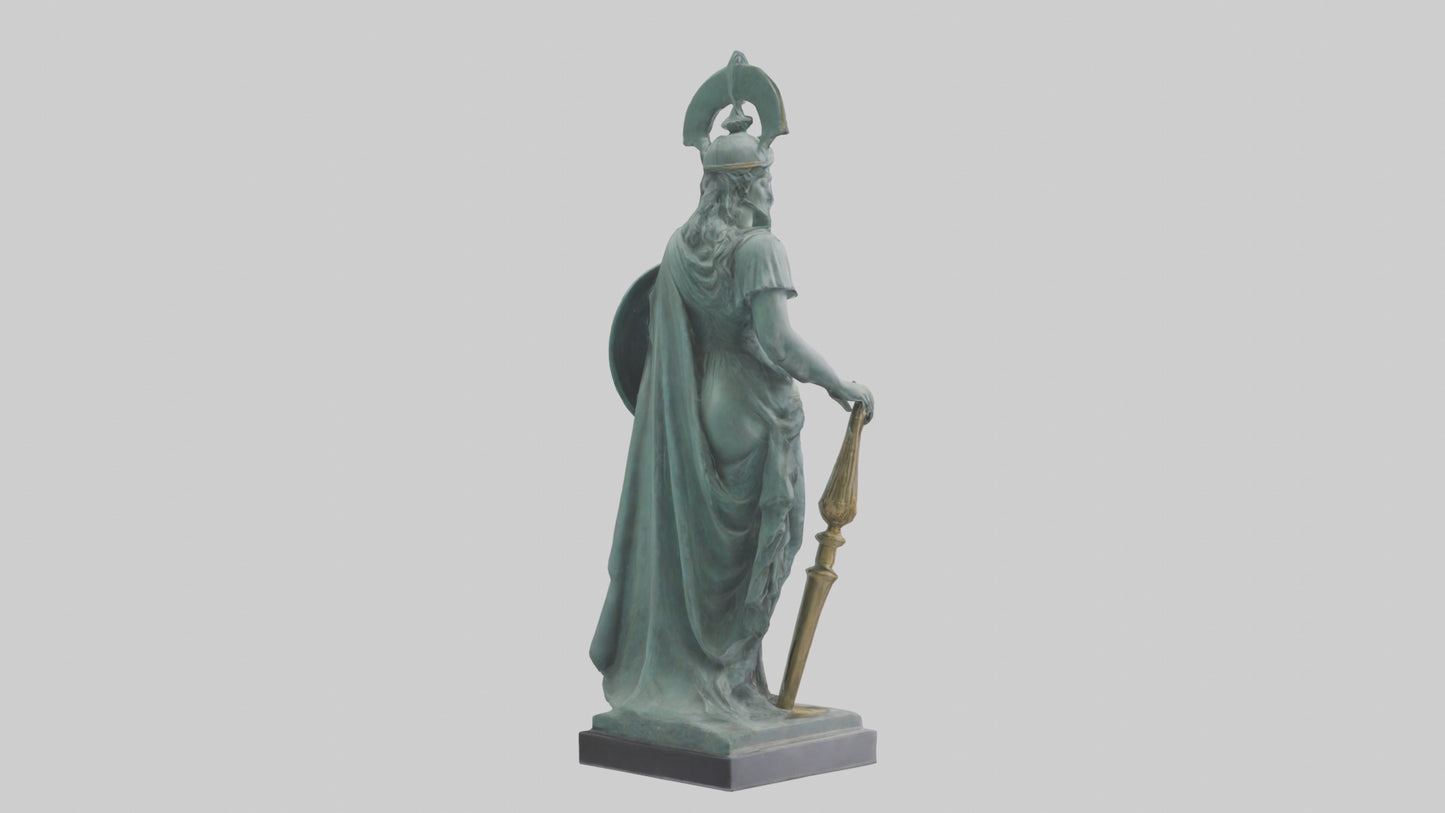 Minerva statue model 3D model