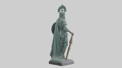 Minerva statue model 3D model