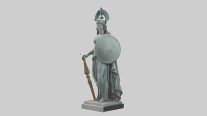 Minerva statue model 3D model