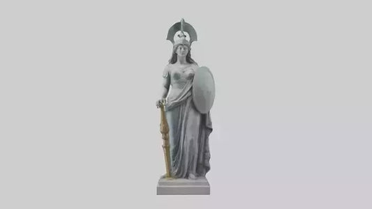 Minerva statue model 3D model