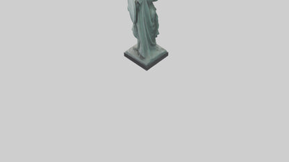 Minerva statue model 3D model