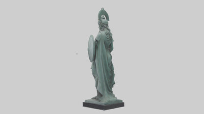 Minerva statue model 3D model