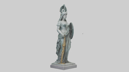 Minerva statue model 3D model