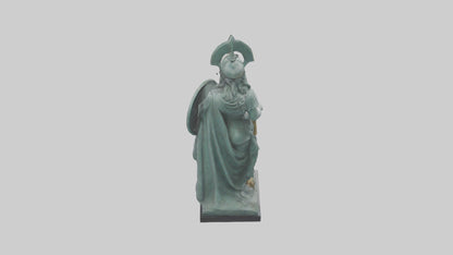 Minerva statue model 3D model