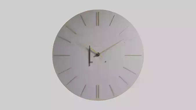 Minimal Design Wall Clock model 3D model