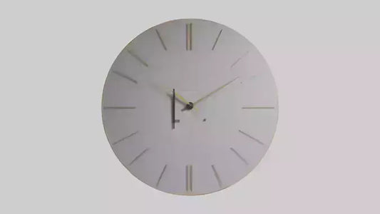 Minimal Design Wall Clock model 3D model