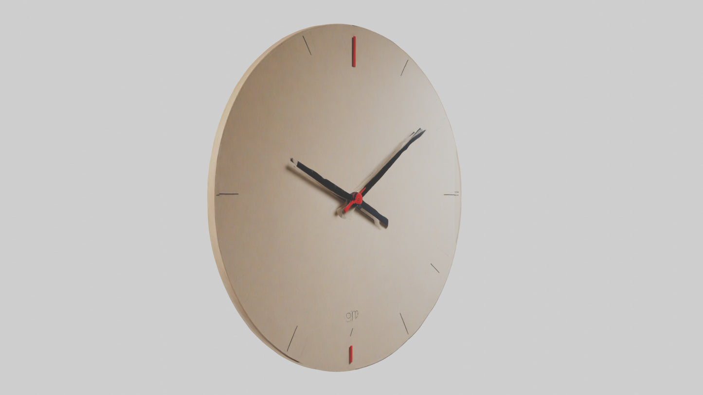 Minimal Design Wall Clock model 3D model